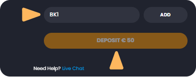 Deposit Button