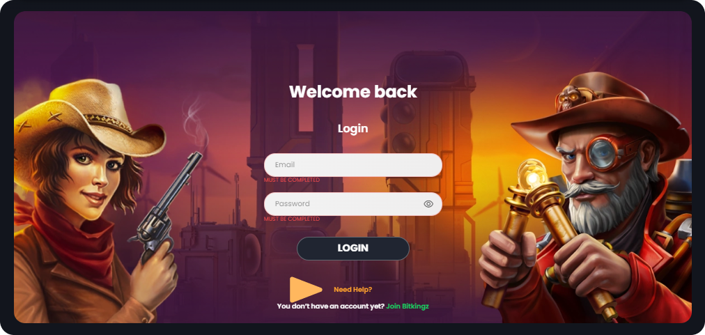 Step two in Reset your password at Bitkingz Reset password